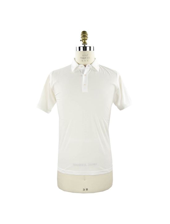 Kiton KITON White Cotton Polo White 000