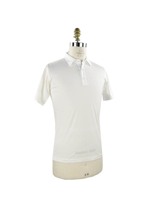 Kiton KITON White Cotton Polo White 001