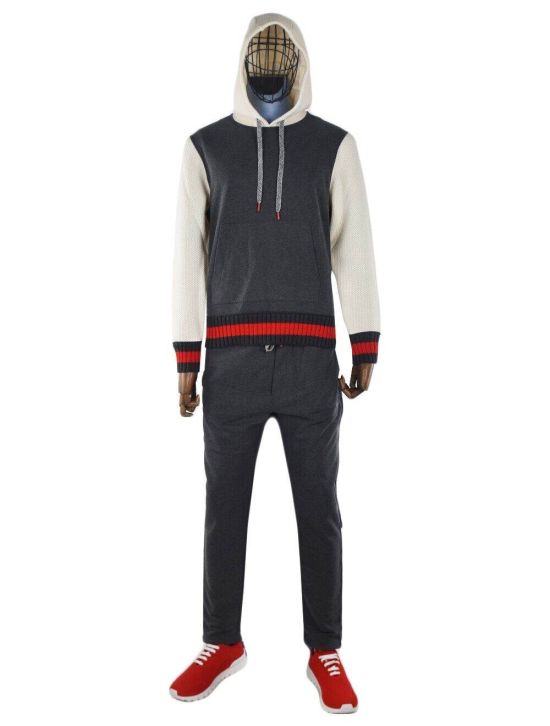 Kiton KITON Gray White Tracksuit Gray/White 000