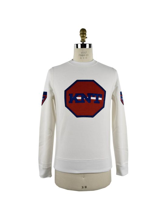 KNT KNT KITON White Cotton Crewneck Sweater White 000