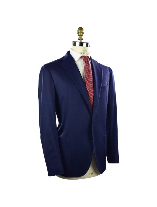 Kired KIRED Blue Cashmere Blazer Blue 001