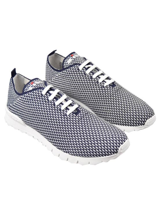 Kiton KITON Blue White Pl Pa Shoes FITS Blue/White 000