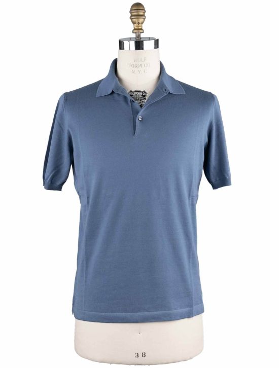 Cesare Attolini Cesare Attolini Blue Cotton Cashmere Polo Blue 000