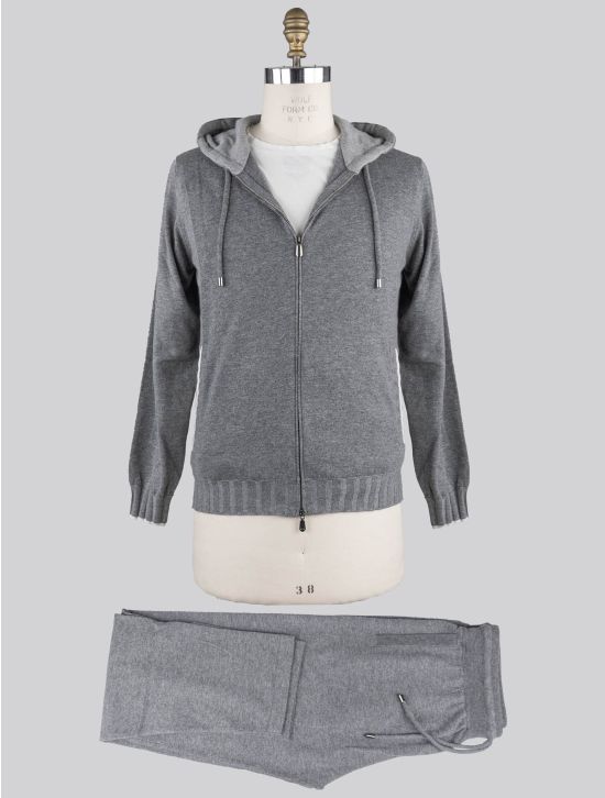 Cesare Attolini Cesare Attolini Gray Cashmere Tracksuits Gray 000