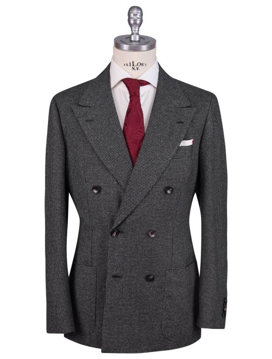 Kiton Kiton Blue Gray Cashmere Suit Blue / Gray 000