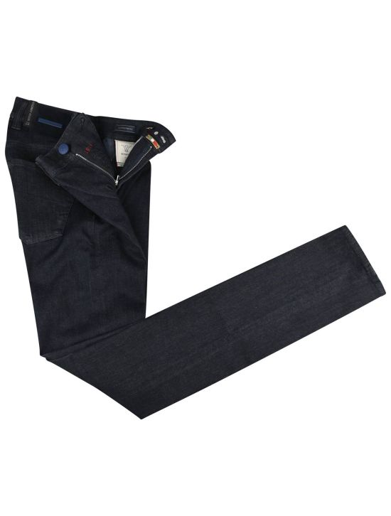 Tramarossa Tramarossa Dark Blue Cotton Pl Ea Jeans Dark Blue 001