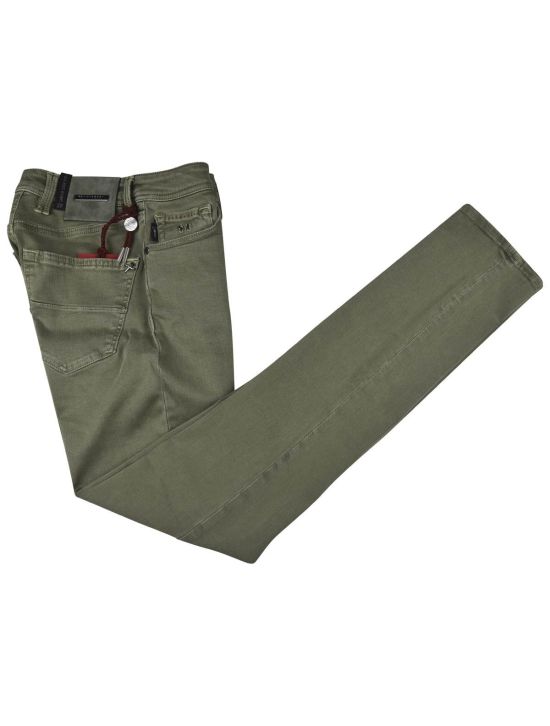 Tramarossa Tramarossa Green Cotton Pl Ea Jeans Green 000