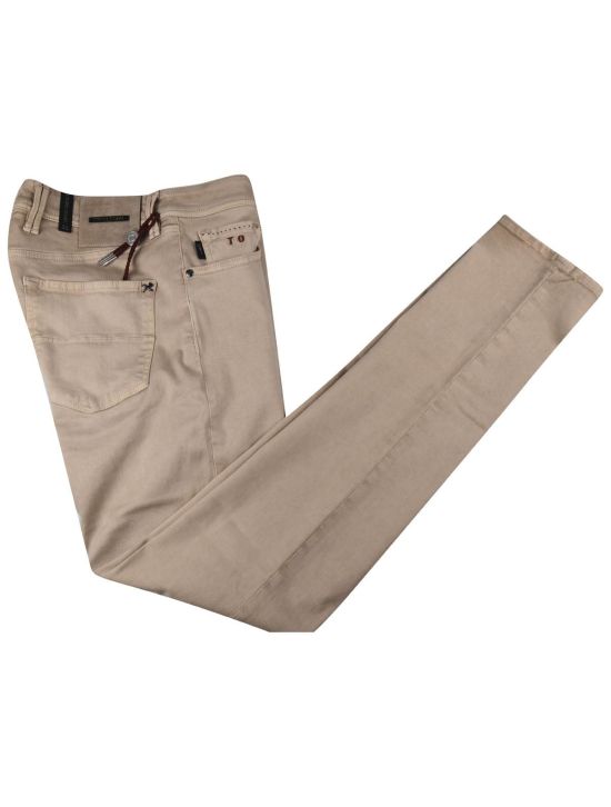 Tramarossa Tramarossa Beige Cotton PL Ea Jeans Beige 000