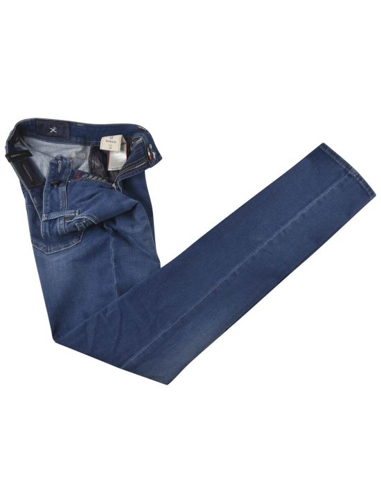 Tramarossa Tramarossa Blue Cotton Pl Ea Jeans Blue 001