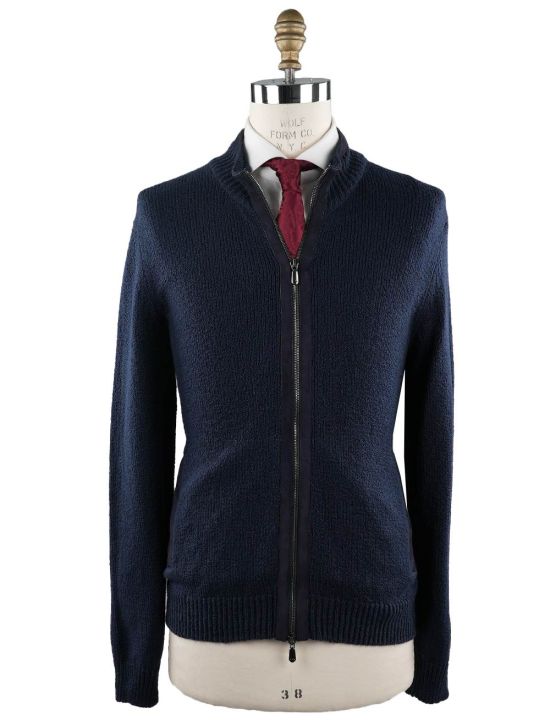 Cesare Attolini Cesare Attolini Blue Navy Cotton Coat Blue Navy 000