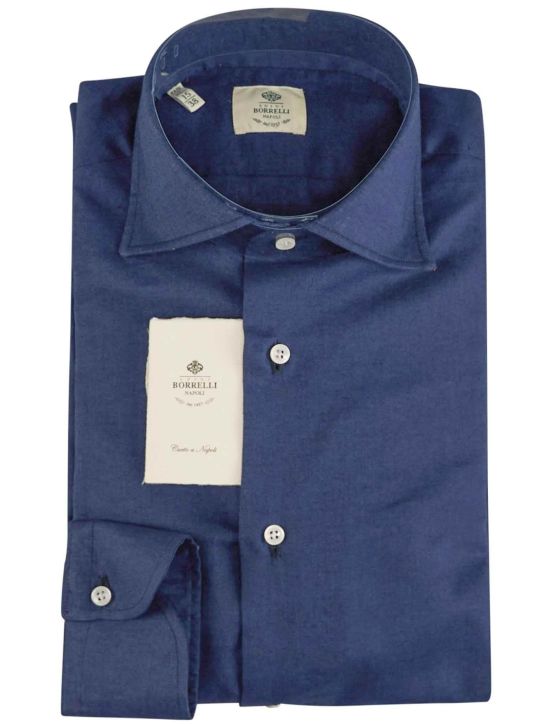 Luigi Borrelli Luigi Borrelli Blue Linen Shirt Blue 000