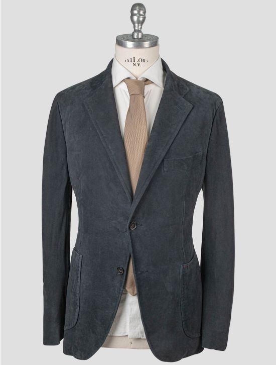 Isaia Isaia Blue Lambswool Blazer Blue 000