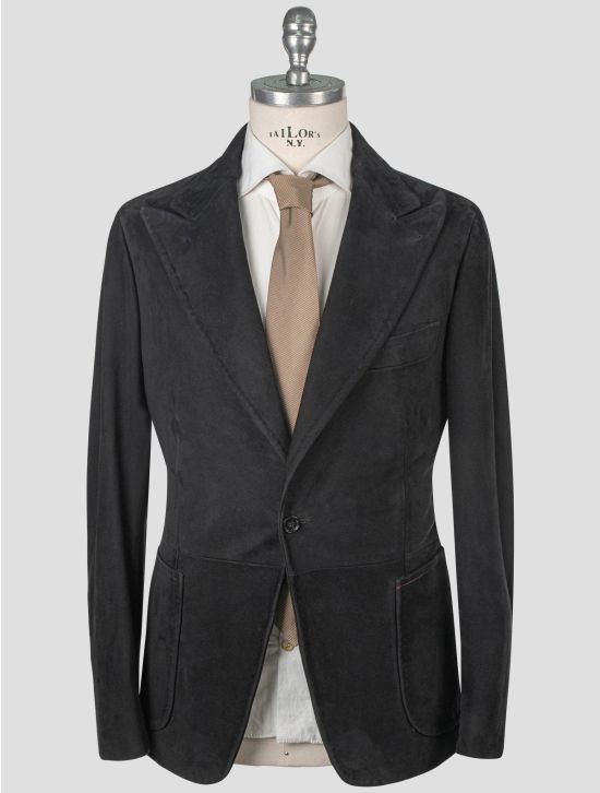 Isaia Isaia Black Lambswool Blazer Black 000