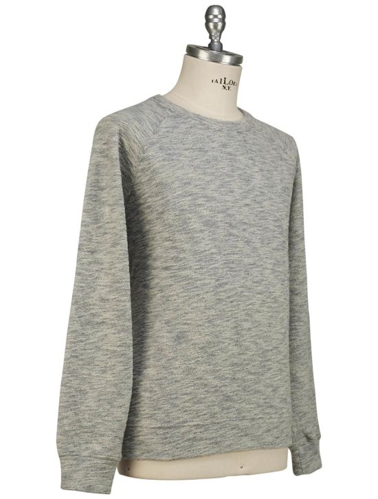 Isaia Isaia Gray Wool Sweater Crewneck Gray 001