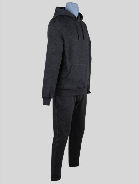 Isaia Isaia Dark Gray Wool Cotton Pa Tracksuit Dark Gray 001