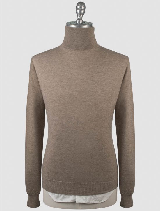 Isaia Isaia Beige Cashmere Sweater Turtleneck Beige 000