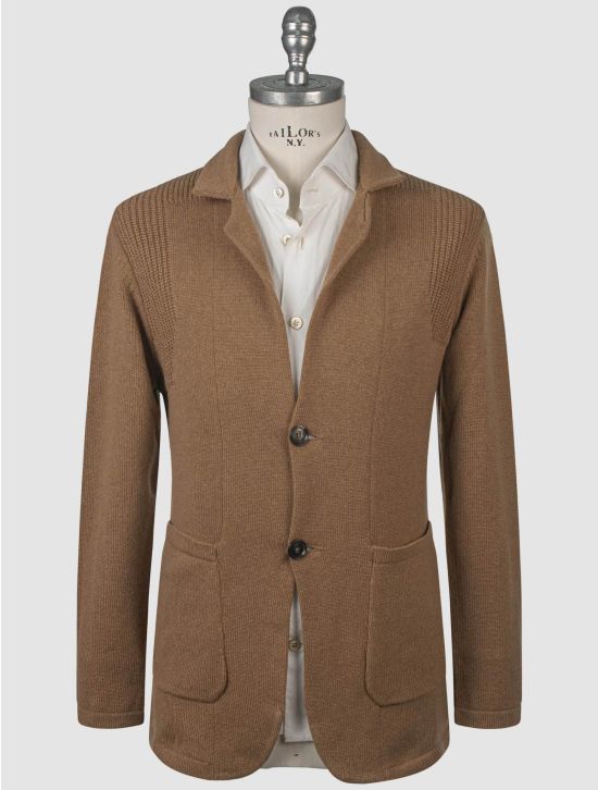 Isaia Isaia Borwn Cashmere Sweater Cardigan Brown 000