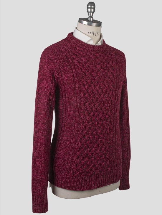 Isaia Isaia Fuchsia Cashmere Sweater Crewneck Fuchsia 001