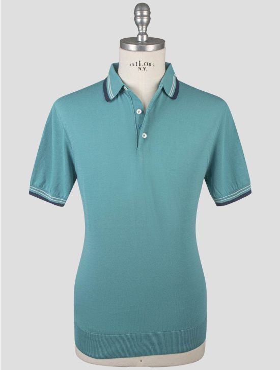 Isaia Isaia Green Cotton Polo Green 000