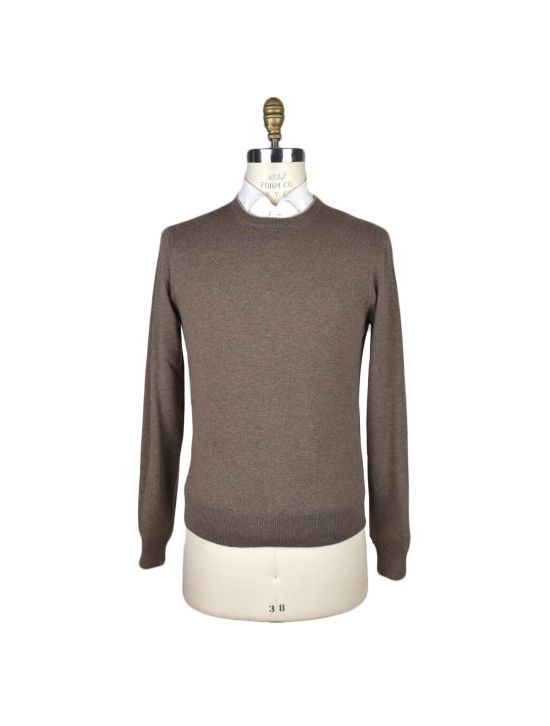 Fioroni Fioroni Brown Cashmere Sweater Crewneck Brown 000