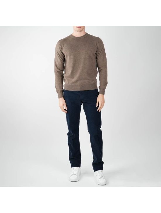 Fioroni Fioroni Brown Cashmere Sweater Crewneck Brown 000