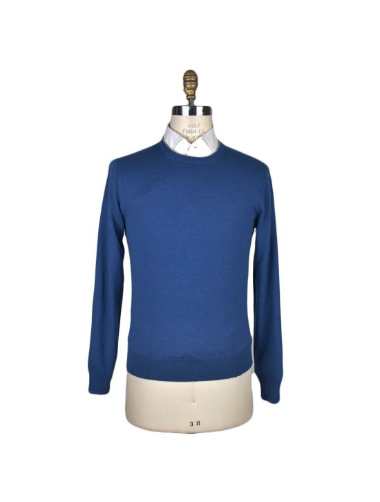 Fioroni Fioroni Blue Cashmere Sweater Crewneck Blue 000