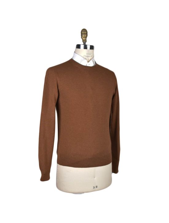 Fioroni Fioroni Brown Cashmere Sweater Crewneck Brown 001