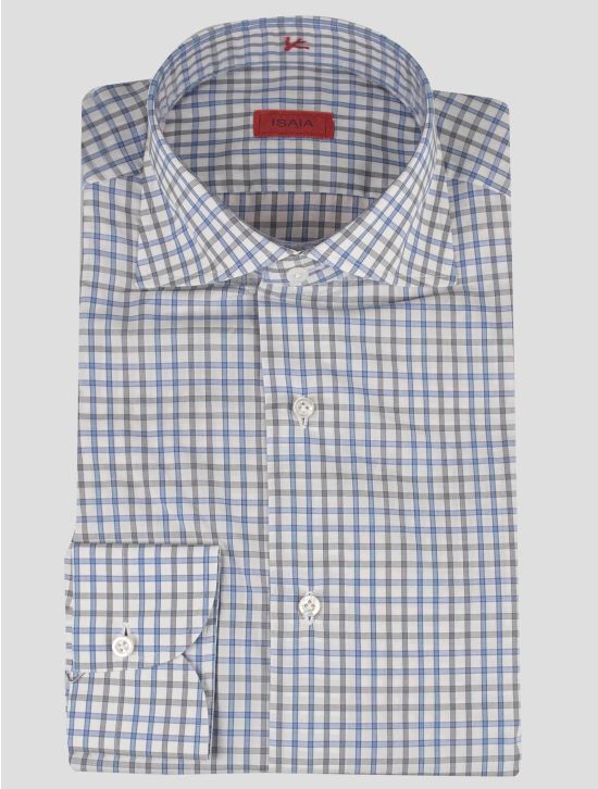 Isaia Isaia Multicolor Cotton Shirt Multicolor 000