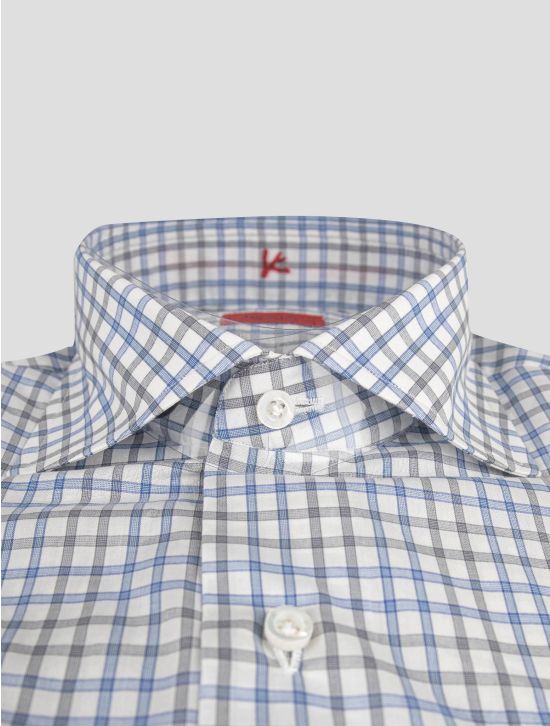 Isaia Isaia Multicolor Cotton Shirt Multicolor 001