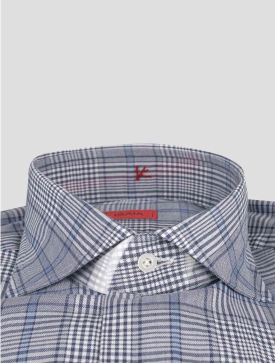 Isaia Isaia Multicolor Cotton Shirt Multicolor 001