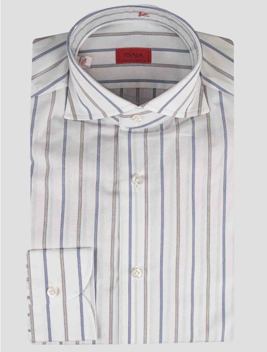 Isaia Isaia Multicolor Cotton Shirt Multicolor 000