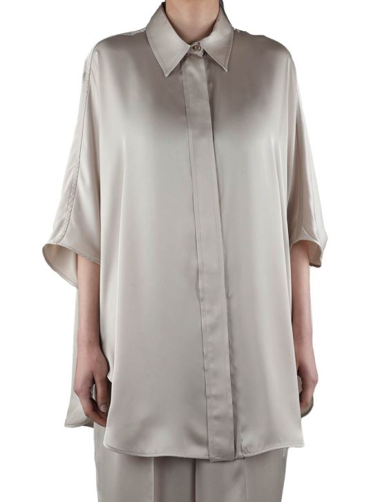 Brunello Cucinelli Brunello Cucinelli Beige Pl Shirt Woman Beige 001