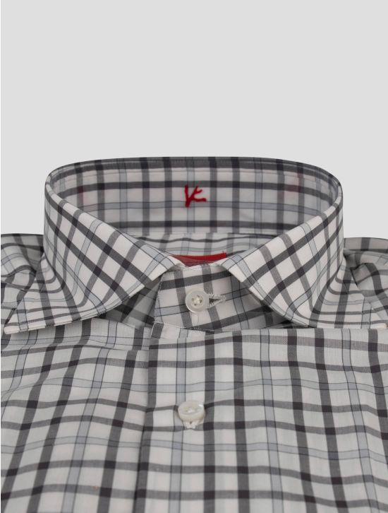 Isaia Isaia Multicolor Cotton Shirt Multicolor 001