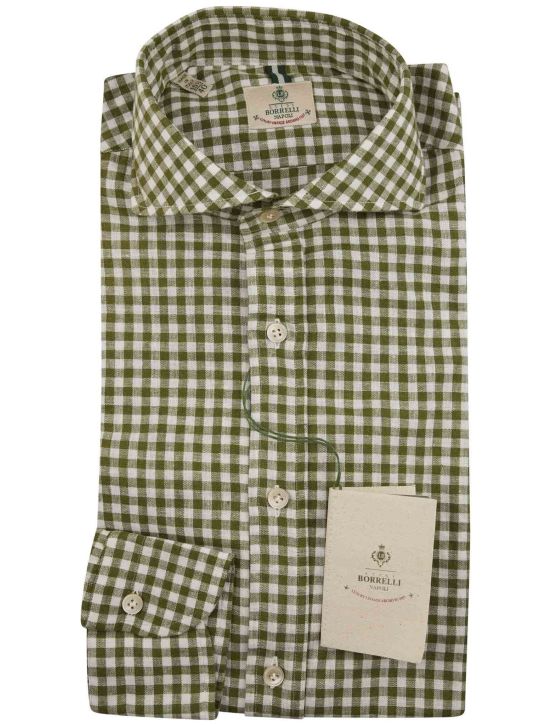 Luigi Borrelli Luigi Borrelli Multicolor Cotton Linen Shirt Multicolor 000