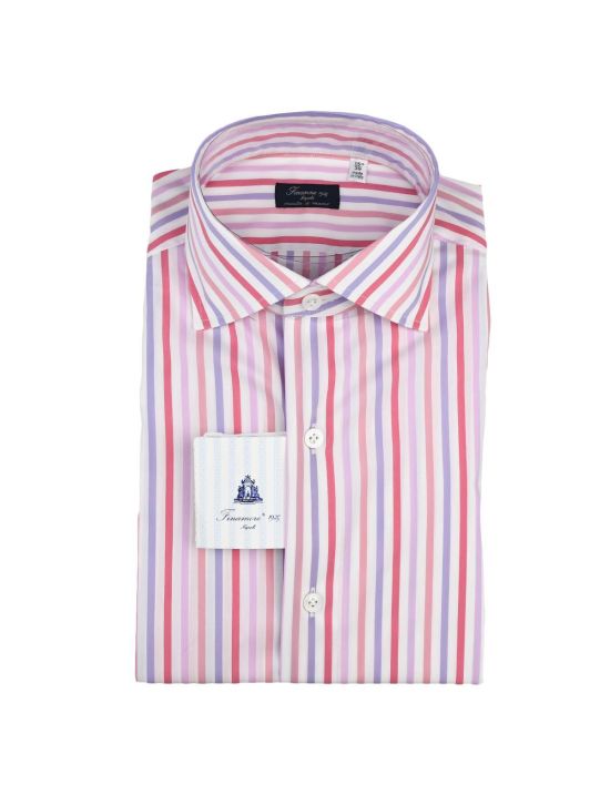 Finamore Finamore Multicolor Cotton Pl Ea Shirt Multicolor 000