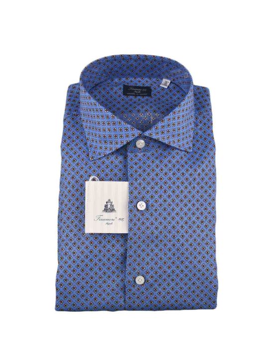 Finamore Finamore Multicolor Cotton Shirt Multicolor 000