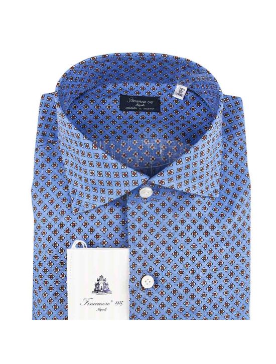 Finamore Finamore Multicolor Cotton Shirt Multicolor 001