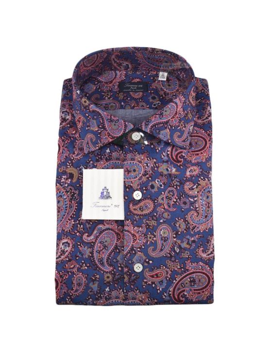 Finamore Finamore Multicolor Cotton Shirt Multicolor 000