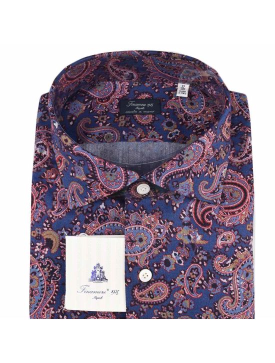 Finamore Finamore Multicolor Cotton Shirt Multicolor 001