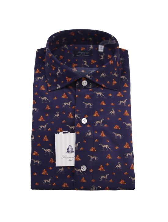 Finamore Finamore Multicolor Cotton Shirt Multicolor 000