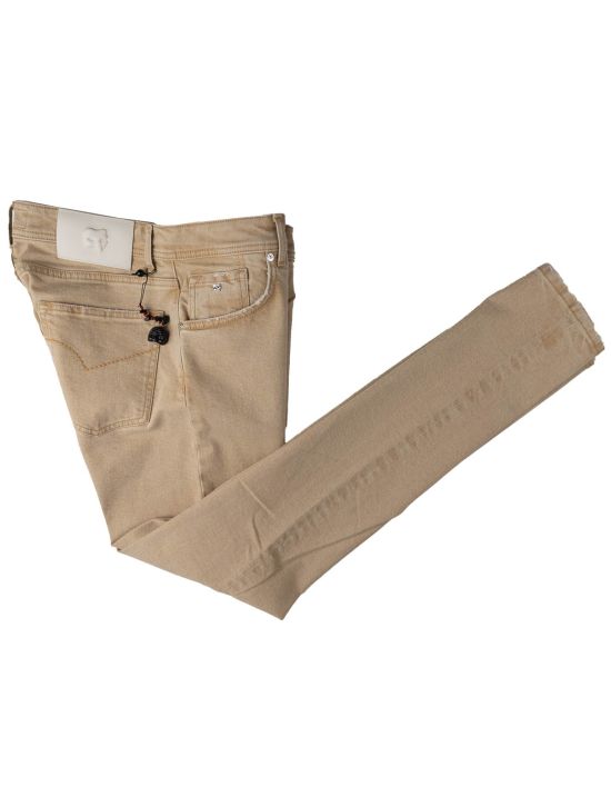 Marco Pescarolo Marco Pescarolo Light Brown Cotton Ea Jeans Light Brown 000