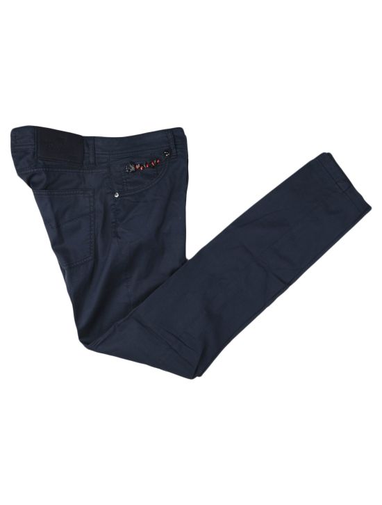 Marco Pescarolo Marco Pescarolo Blue Cotton Silk Ea Jeans Blue 000