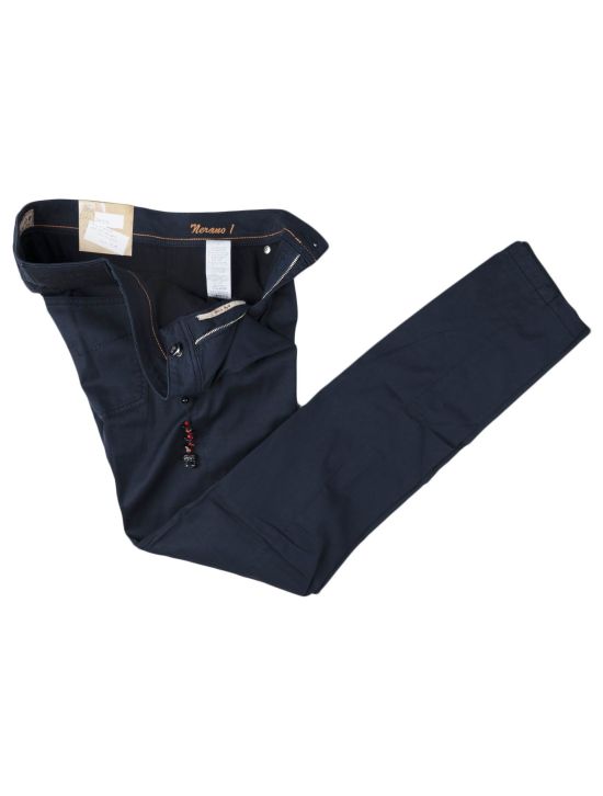 Marco Pescarolo Marco Pescarolo Blue Cotton Silk Ea Jeans Blue 001