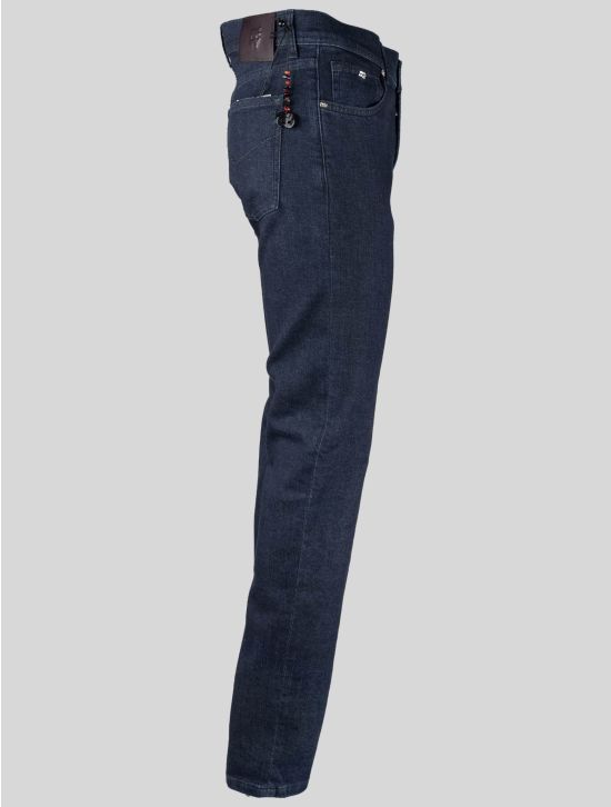 Marco Pescarolo Marco Pescarolo Dark Blue Cotton Cashmere Ea Jeans Dark Blue 001