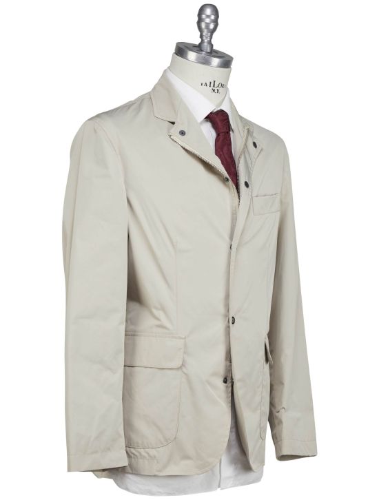 Luigi Borrelli Luigi Borrelli Brown Pa Coat Beige 001