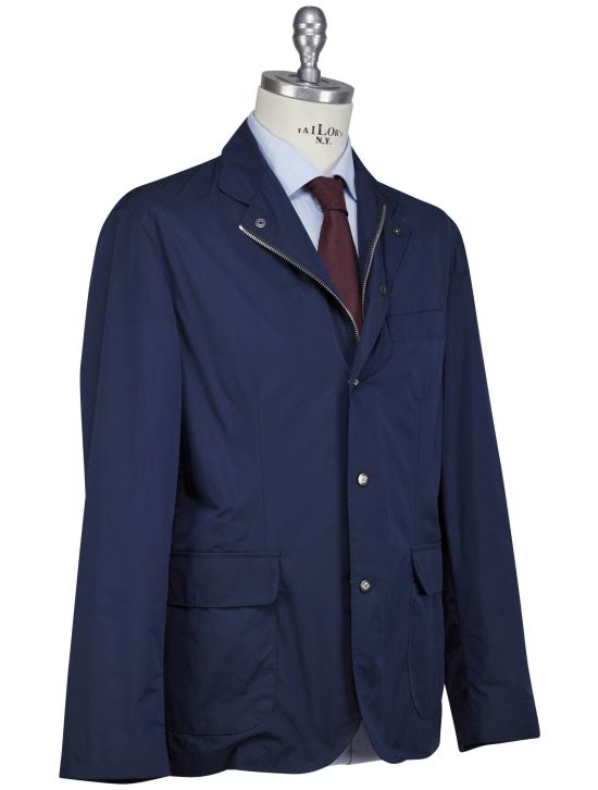 Luigi Borrelli Luigi Borrelli Blue Pa Coat Blue 001