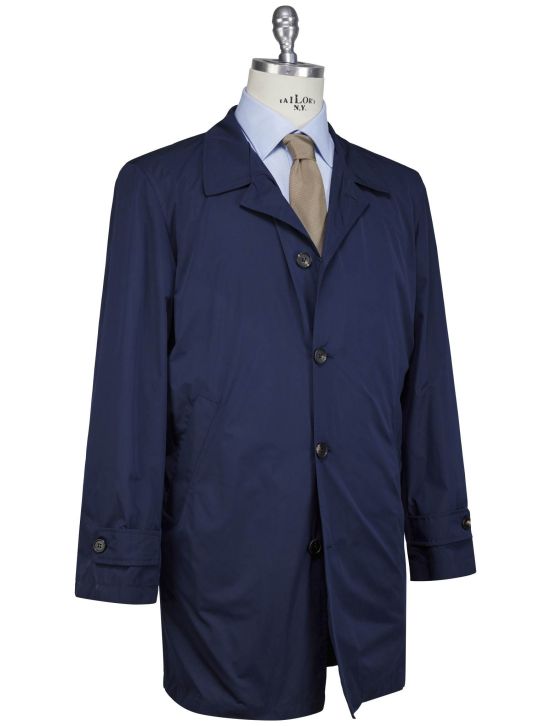 Luigi Borrelli Luigi Borrelli Blue Pa Coat Blue 001