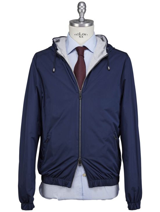 Luigi Borrelli Luigi Borrelli Blue Pa Coat Blue 000