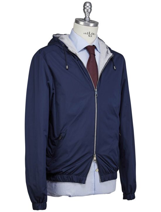 Luigi Borrelli Luigi Borrelli Blue Pa Coat Blue 001