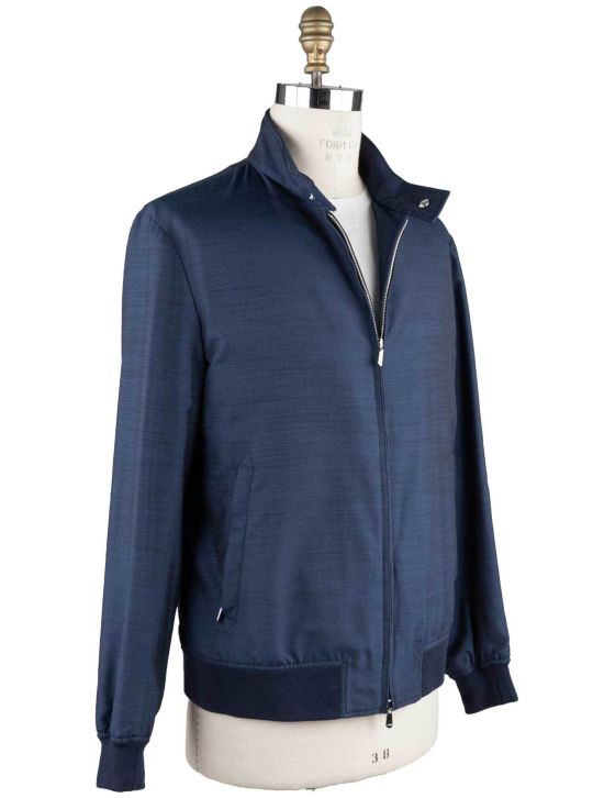 Cesare Attolini Cesare Attolini  Blue silk Coat Blue 001